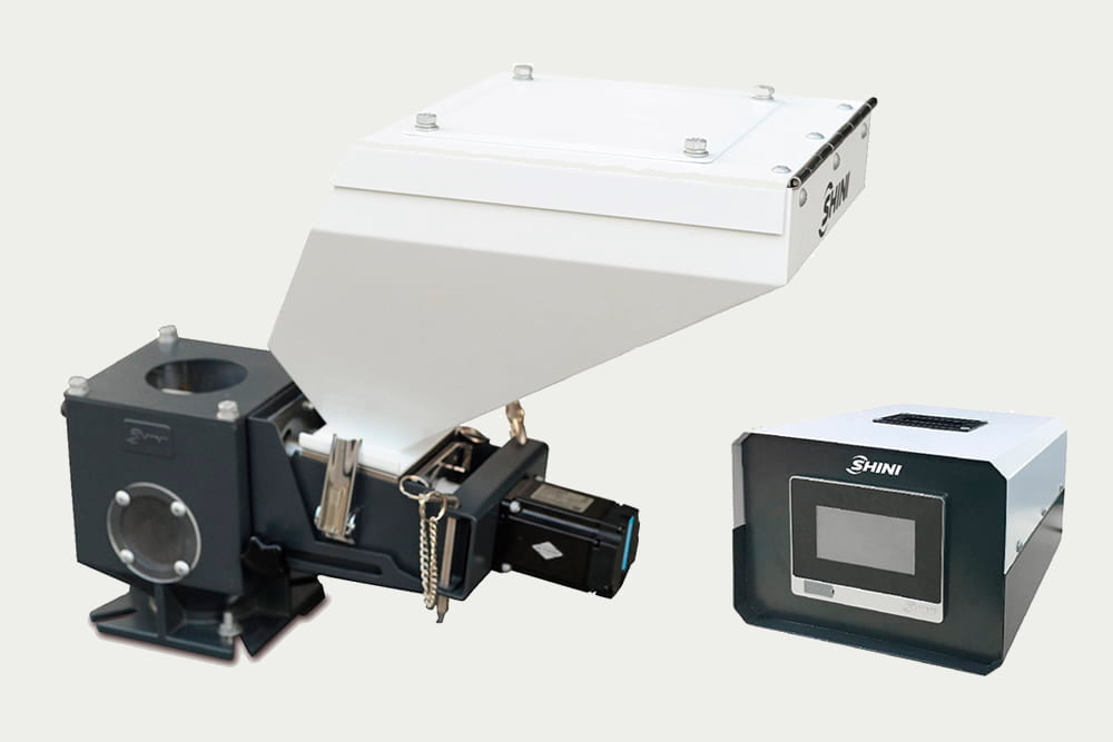 Шнековый дозатор полимерных добавок Shini