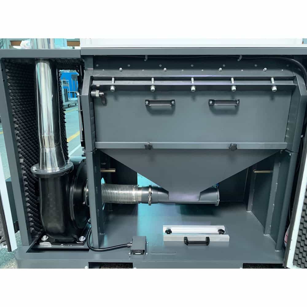 Приемный бункер и пневмотранпорт