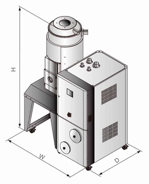 Габаритные размеры осушителя SDL-450U-HD
