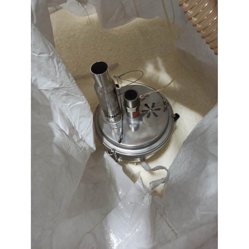 Всасывающее устройство растаривателя октабинов