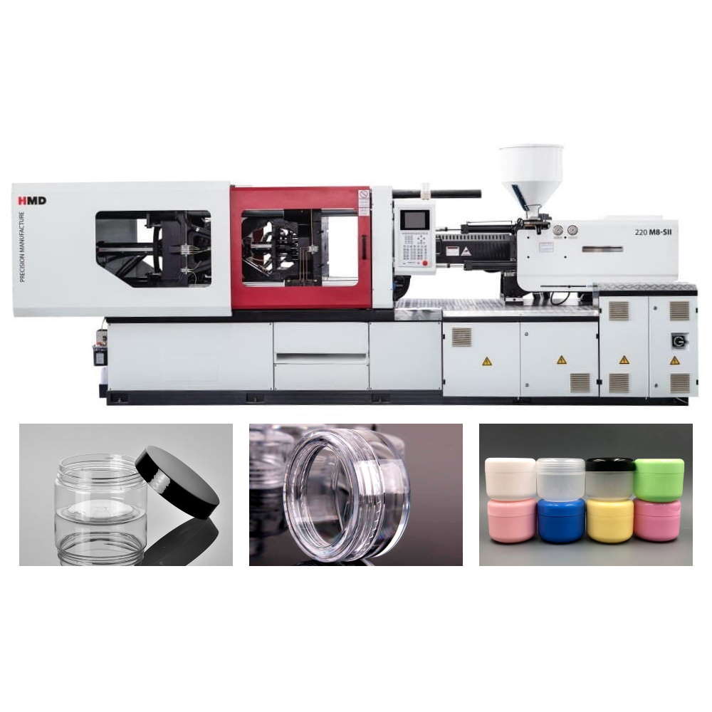 Термопластавтомат ТПА станок для изготовления баночек для крема