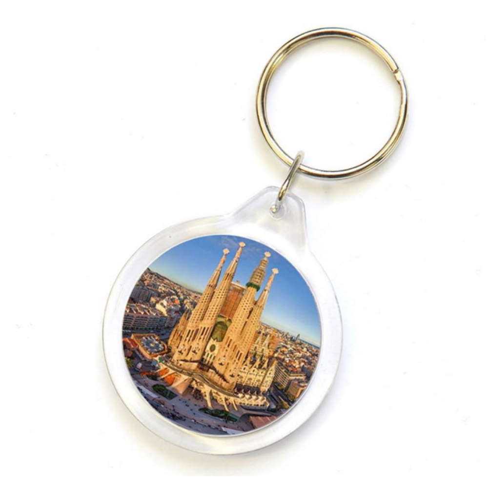 Пластиковый брелок