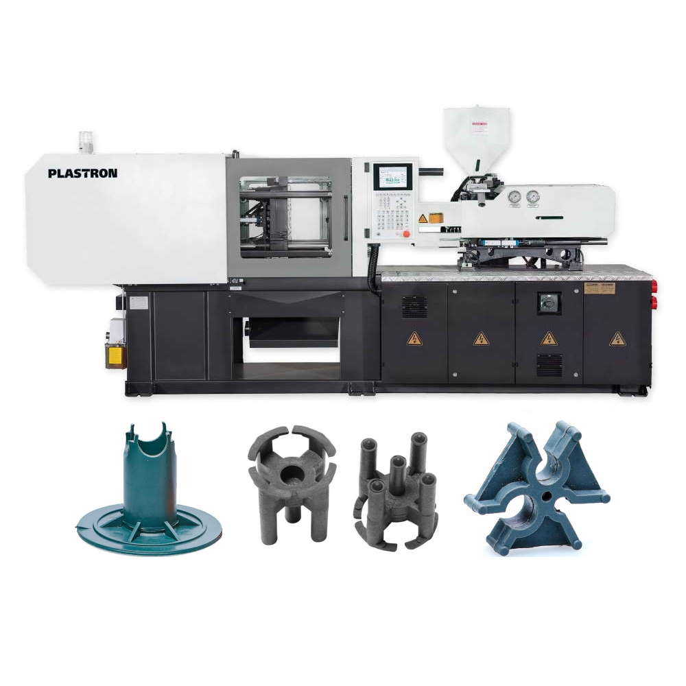 Мини термопластавтомат ТПА станок для изготовления фиксаторов арматуры