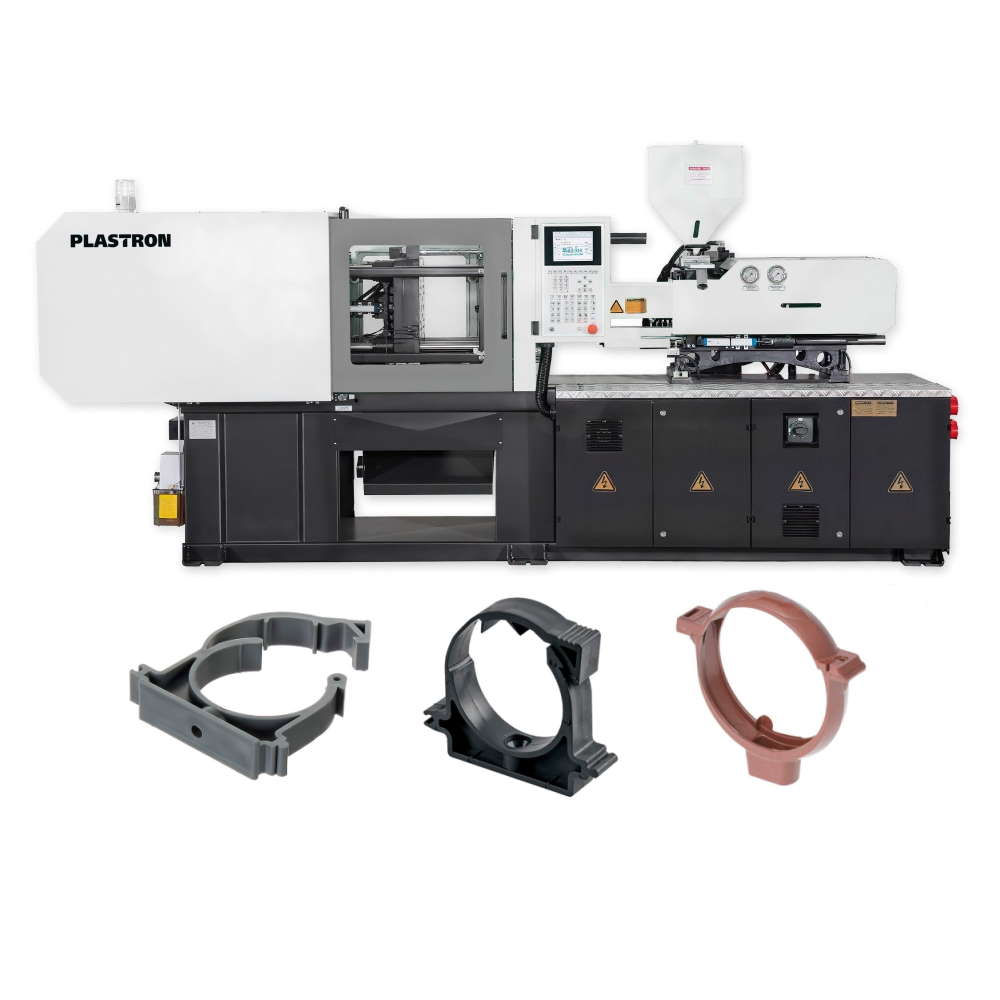 Мини термопластавтомат ТПА станок для изготовления хомутов