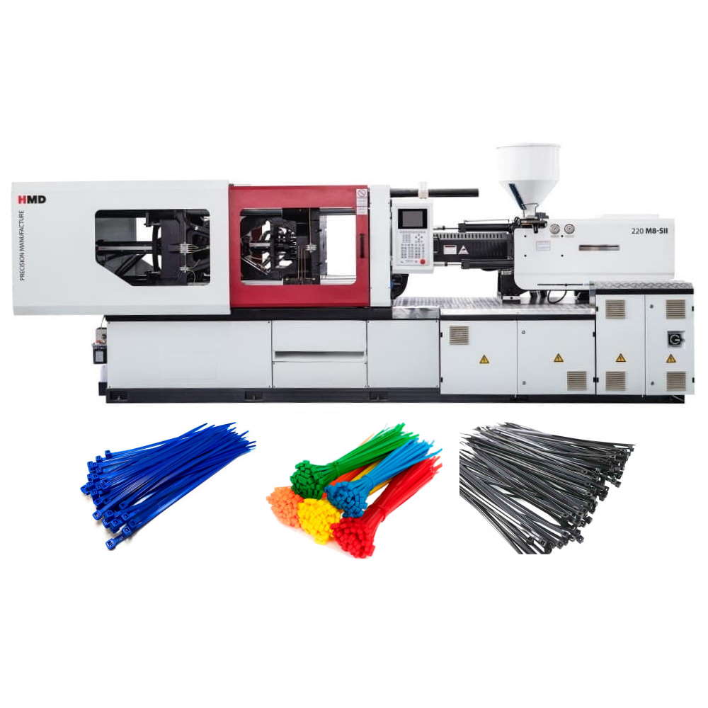 Термопластавтомат ТПА станок для изготовления хомутов стяжек