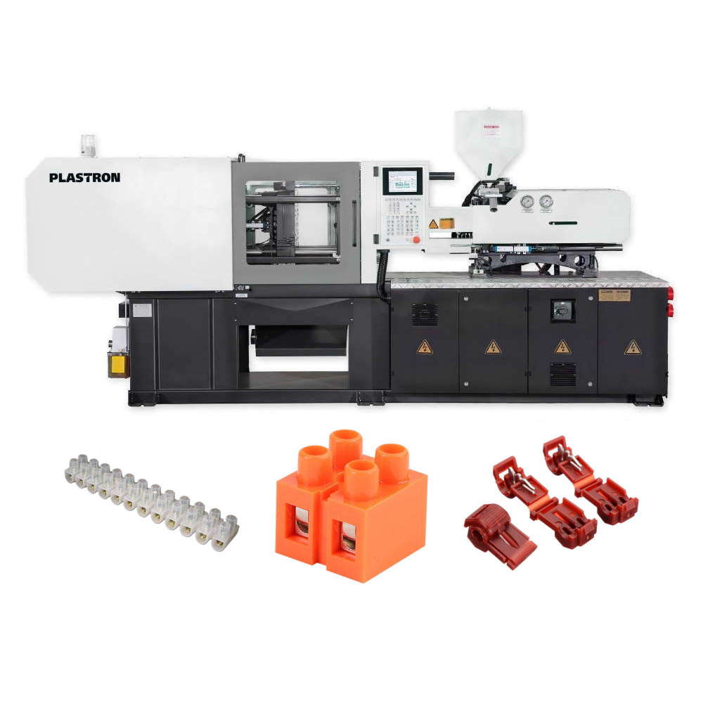 Мини термопластавтомат ТПА станок для изготовления пластиковых клемм