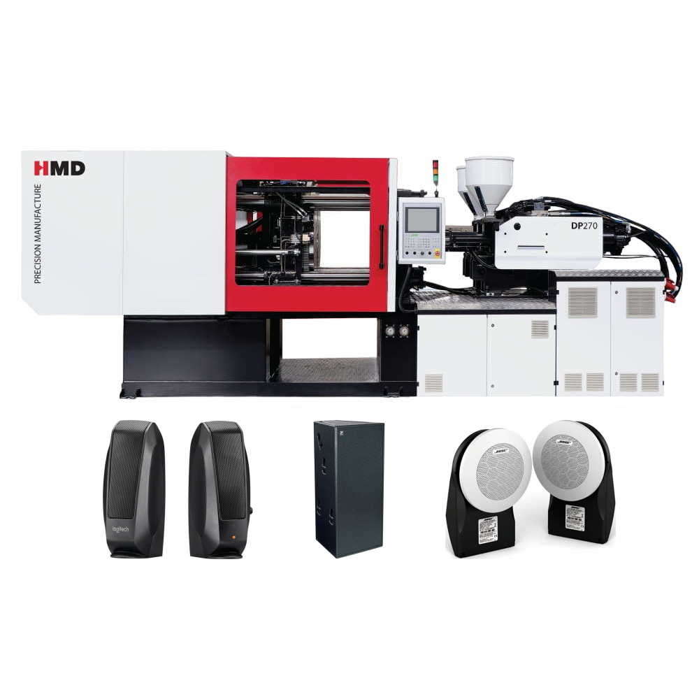 Термопластавтомат ТПА станок для изготовления корпуса для динамика