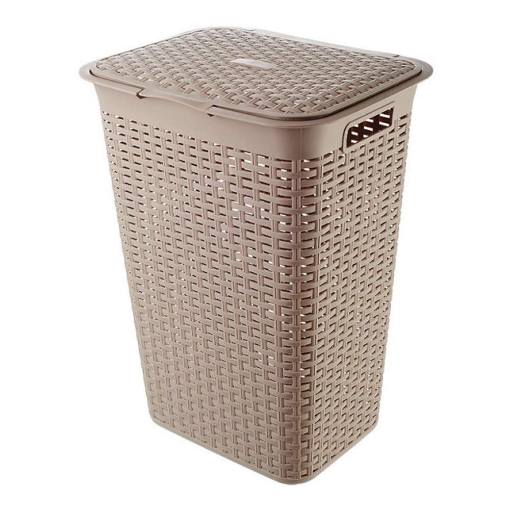 Пластиковая корзина для грязного белья