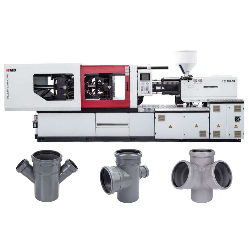 Термопластавтомат ТПА станок для изготовления крестовин канализационных