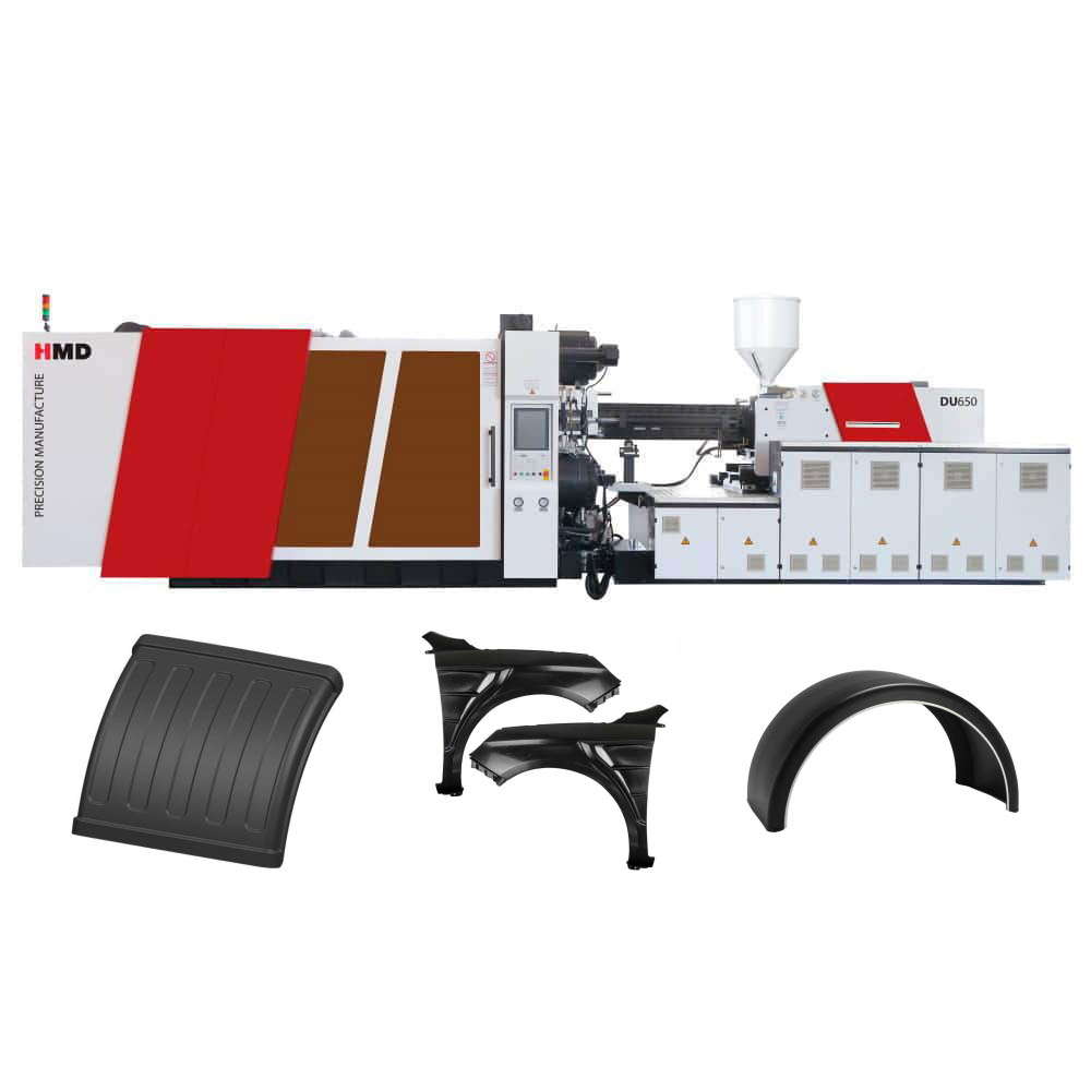 Термопластавтомат ТПА станок для изготовления крыльев автомобилей DU