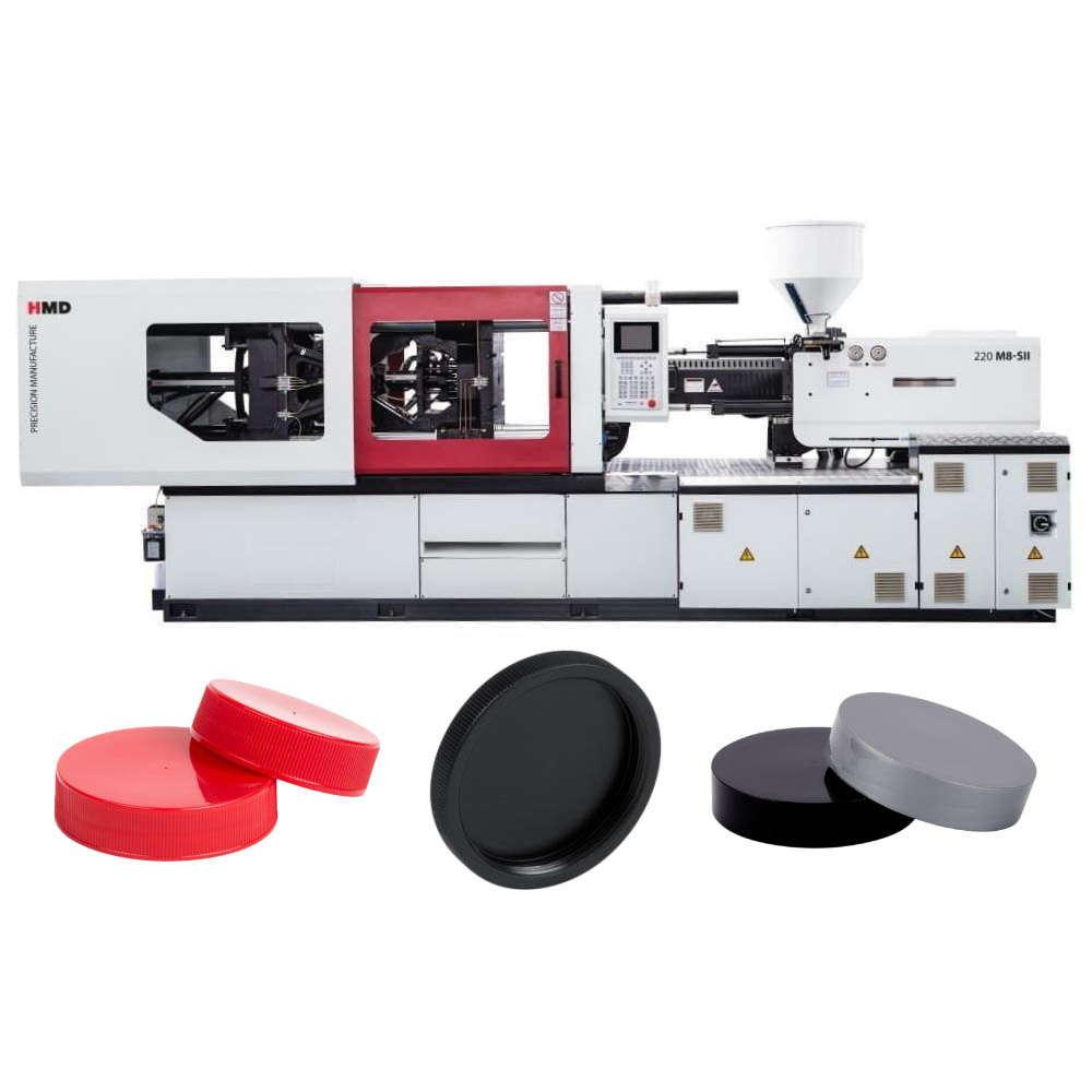 Термопластавтомат ТПА станок для изготовления крышек тубусов