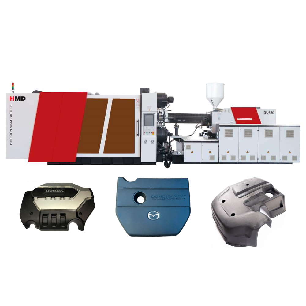 Термопластавтомат ТПА станок для изготовления крышки двигателя DU