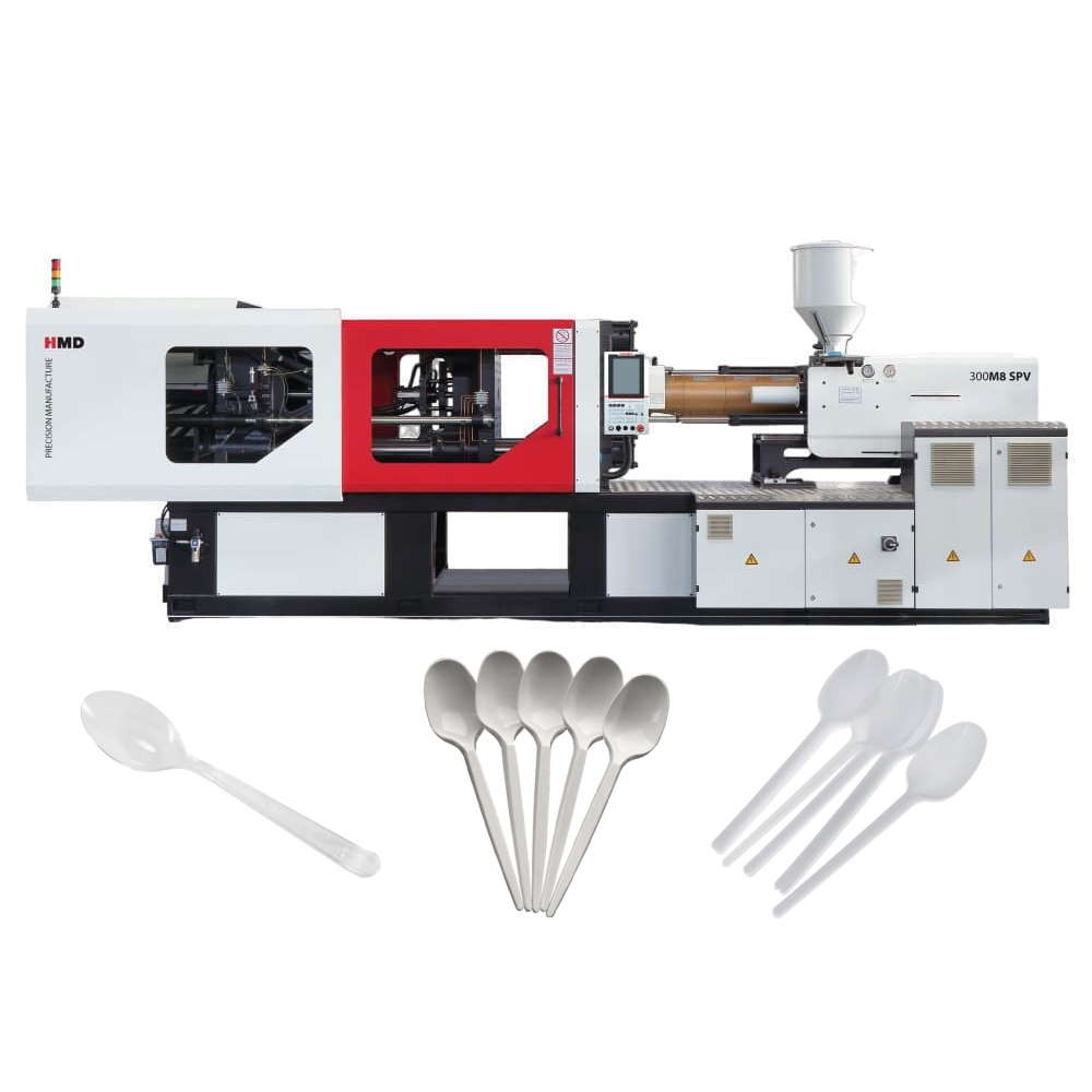 Термопластавтомат ТПА станок для изготовления одноразовых ложек