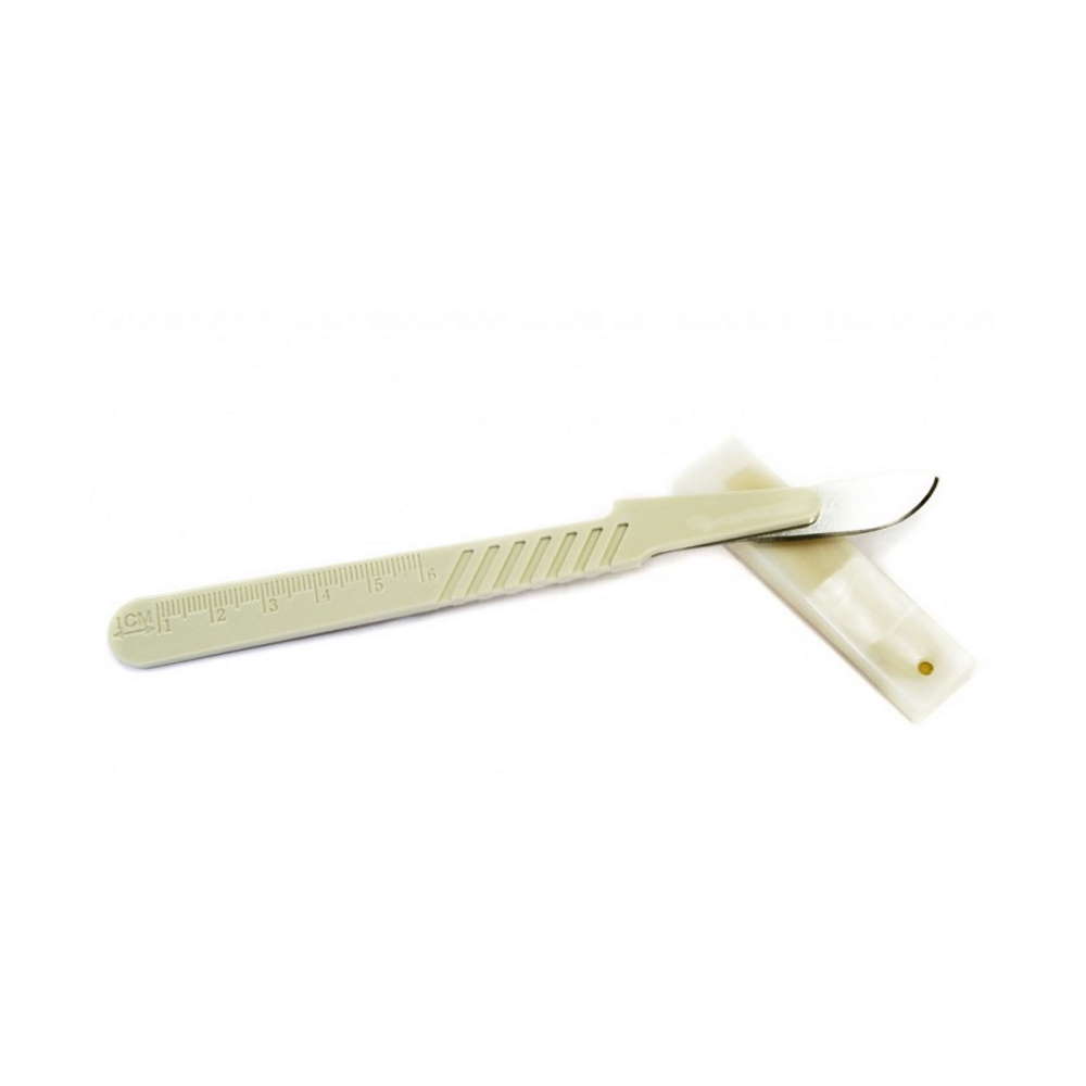 Скальпель одноразовый