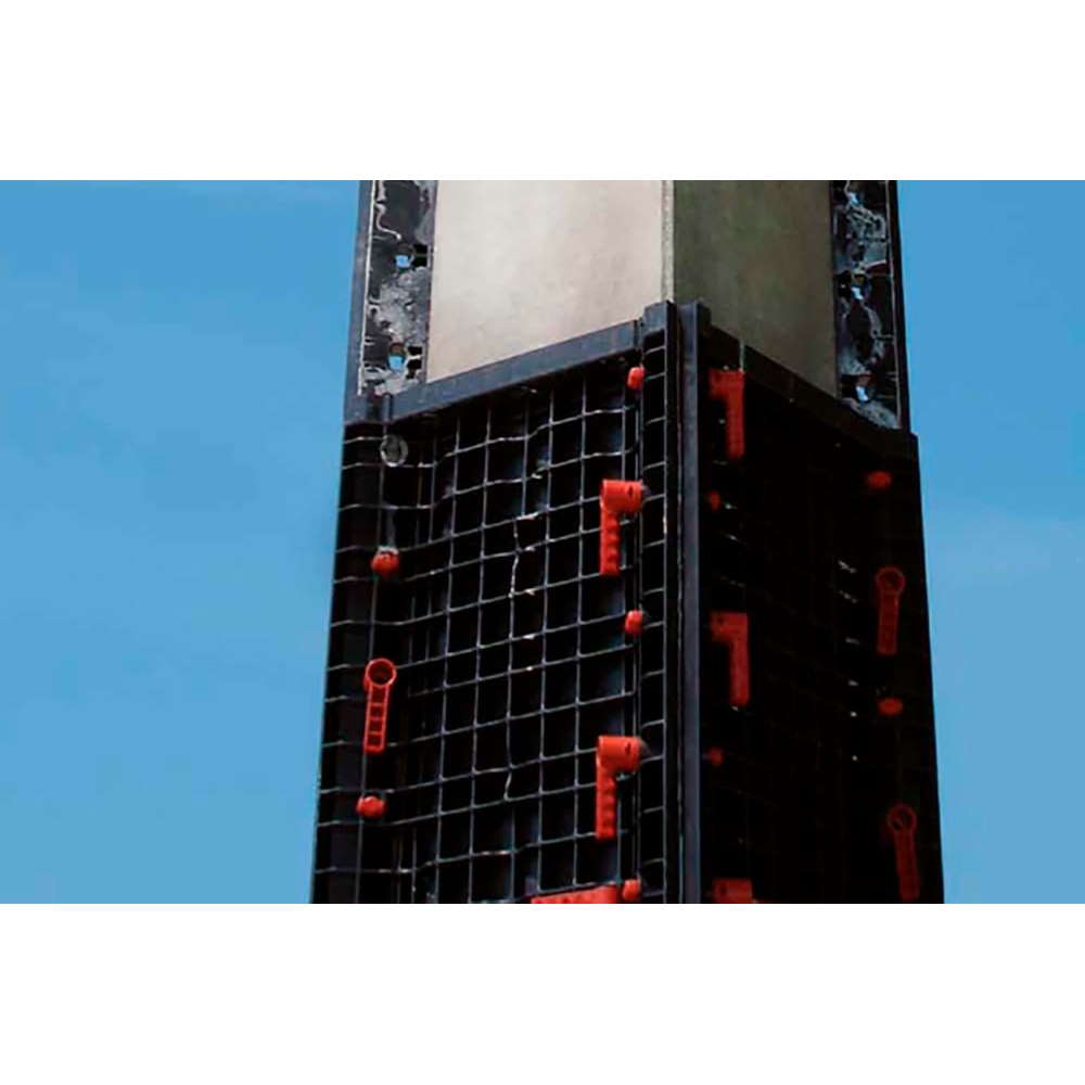 Пластиковая опалубка для колонн прямоугольная