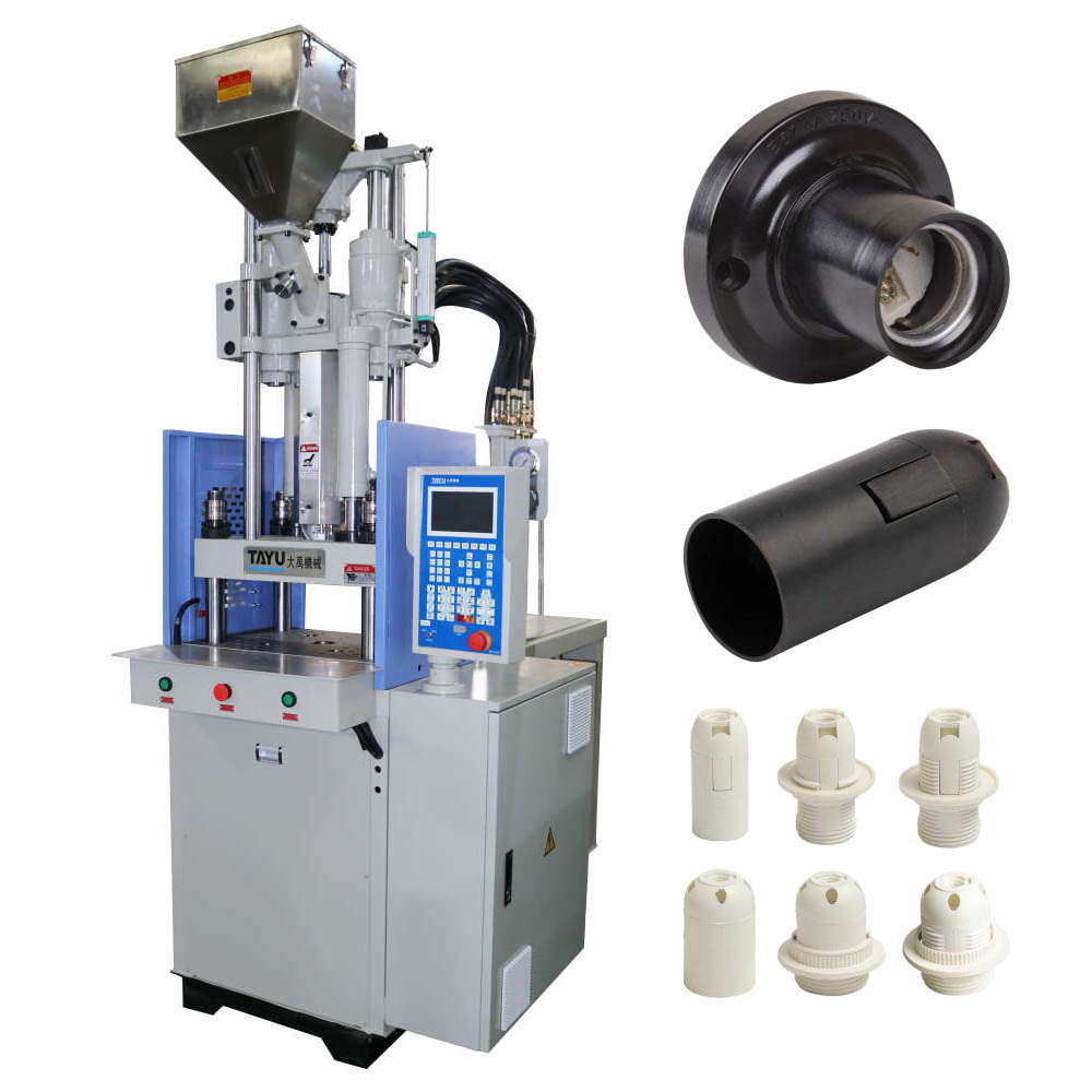 Вертикальный термопластавтомат ТПА станок для изготовления патронов для лампочек TY