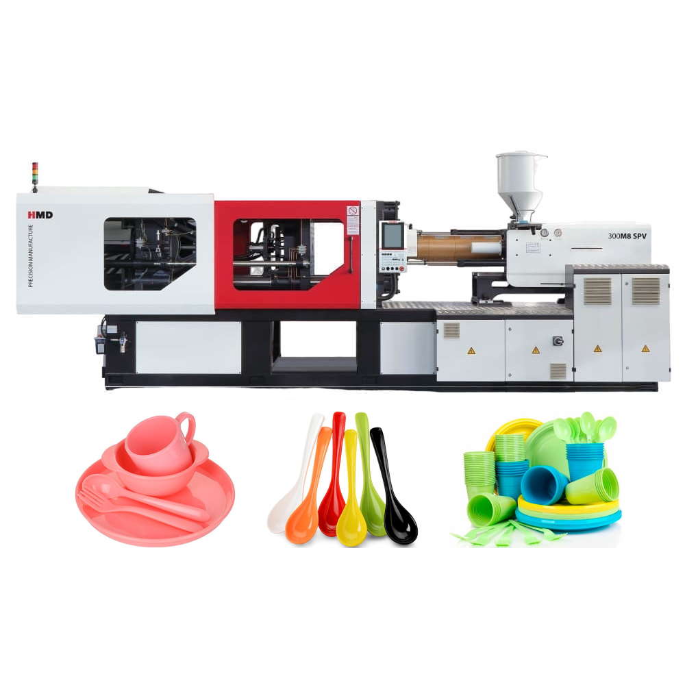 Термопластавтомат ТПА станок для изготовления пластиковой посуды