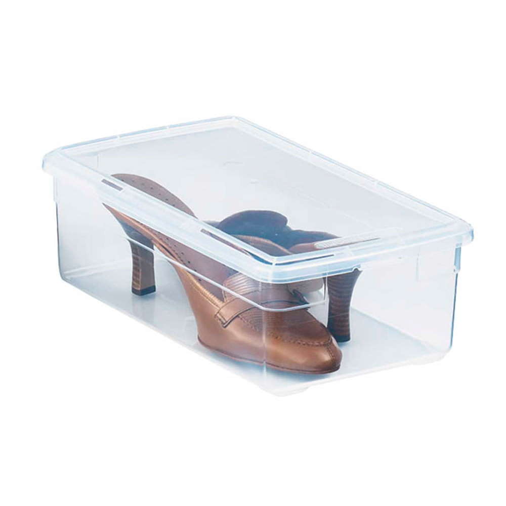 Пластиковая коробка для обуви