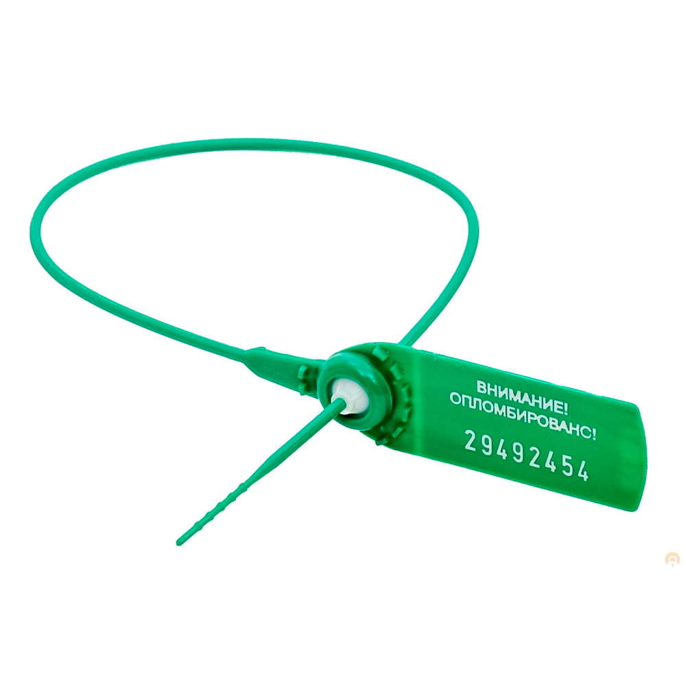 Пломба номерная пластиковая