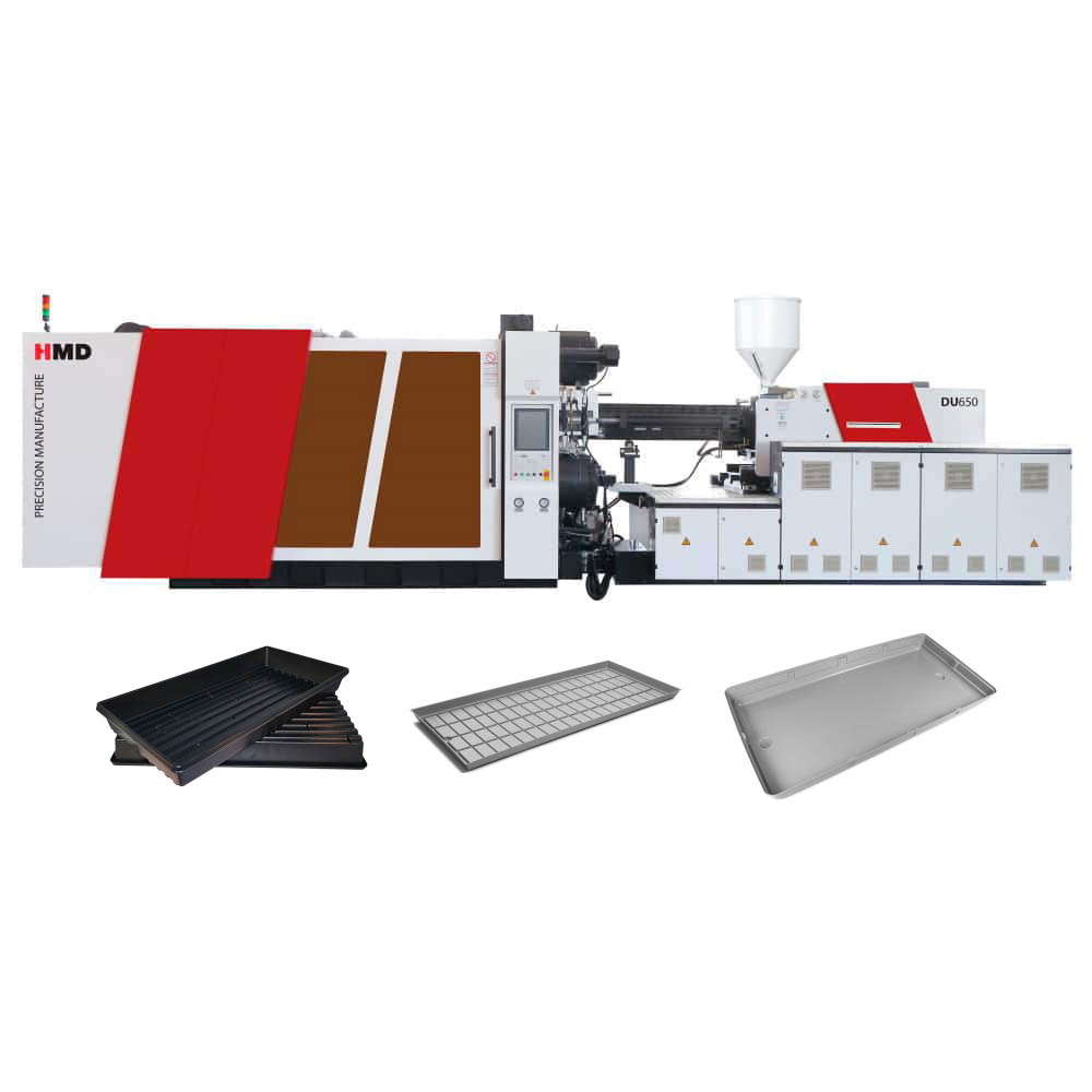 Термопластавтомат ТПА станок для изготовления поддонов для гидропоники DU