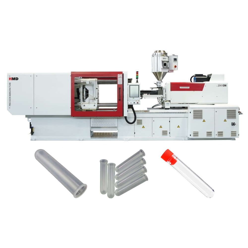 Термопластавтомат ТПА станок для изготовления пробирок
