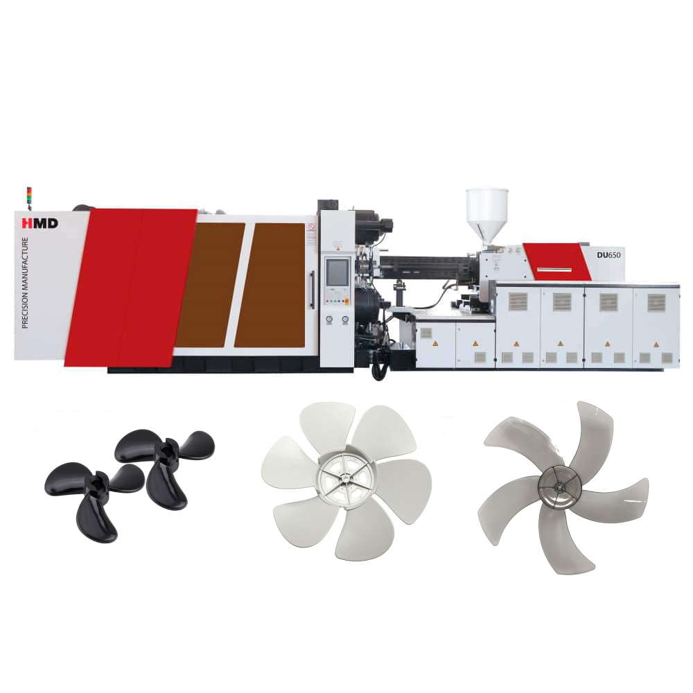 Термопластавтомат ТПА станок для изготовления пропеллера вентилятора DU