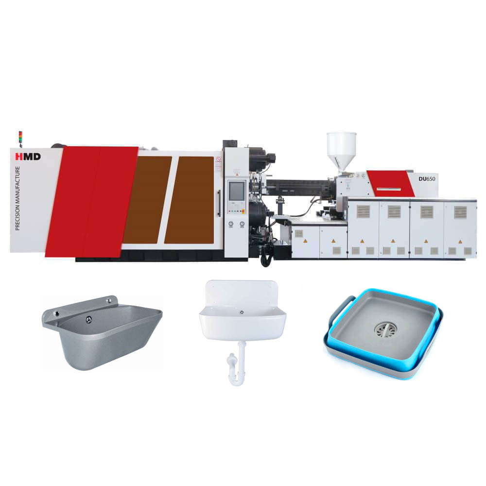 Термопластавтомат ТПА станок для изготовления раковин пластиковых DU