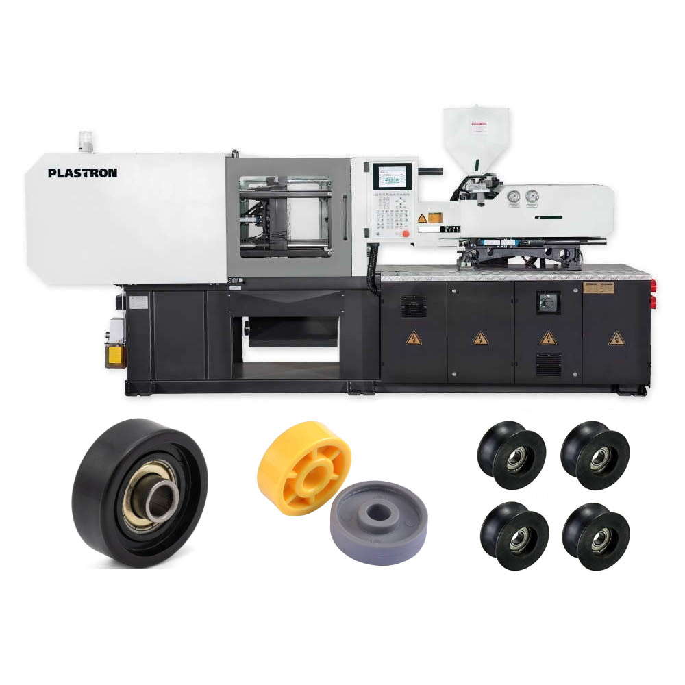 Мини термопластавтомат ТПА станок для изготовления роликов