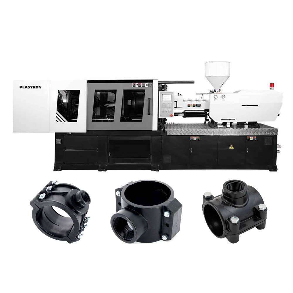 Термопластавтомат ТПА станок для изготовления пластиковых седелок для труб