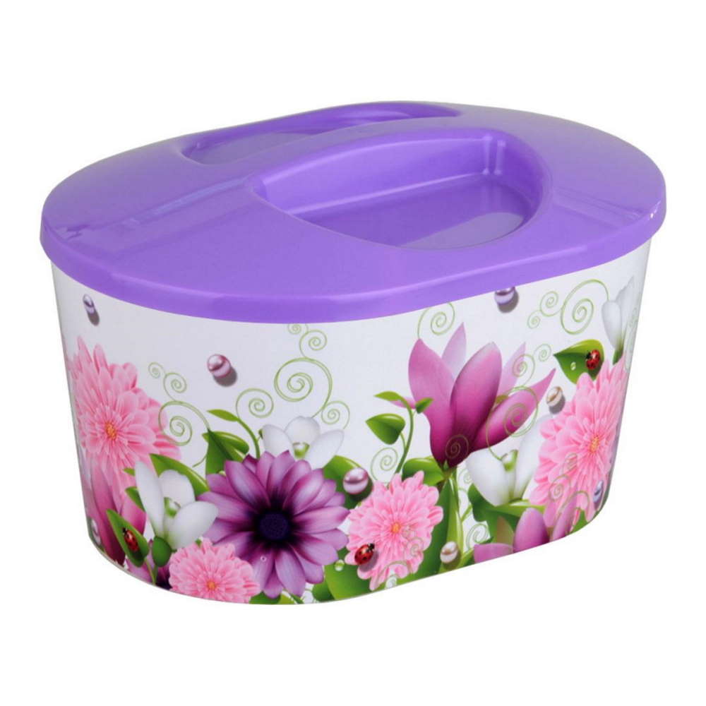 Контейнер-шкатулка овальный