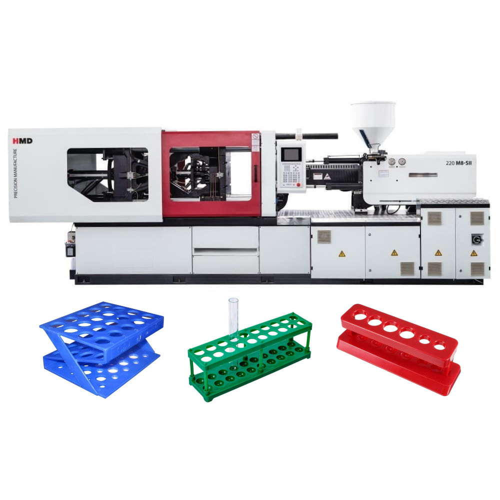 Термопластавтомат ТПА станок для изготовления штатива для пробирок