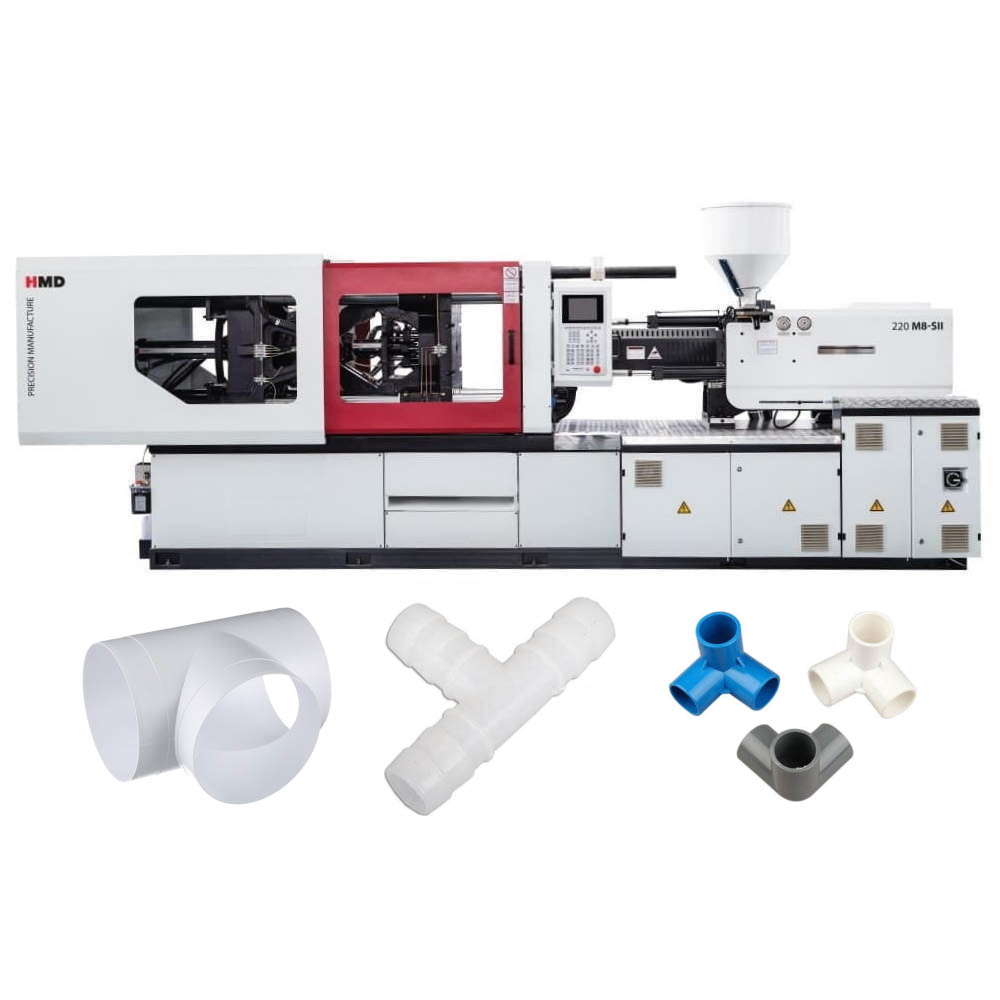 Термопластавтомат ТПА станок для изготовления пластиковых тройников