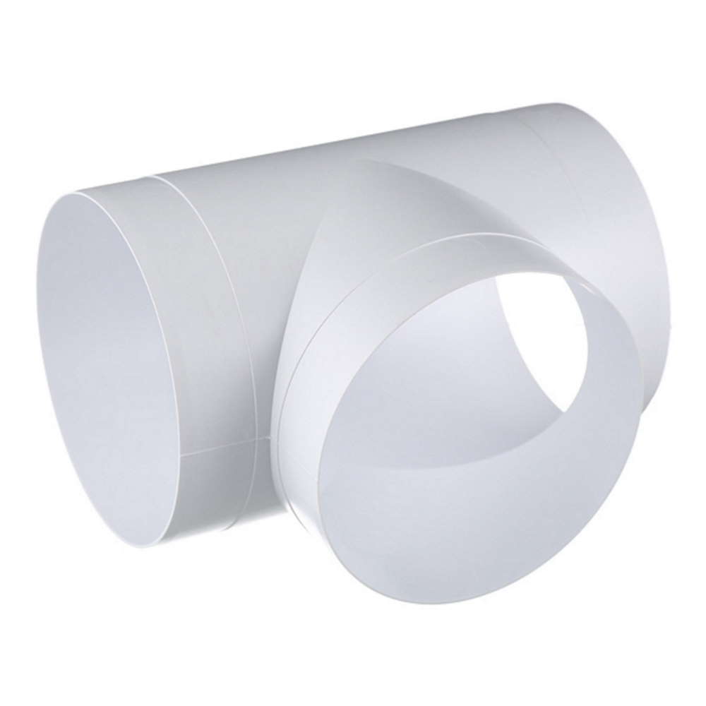 Тройник для круглых воздуховодов