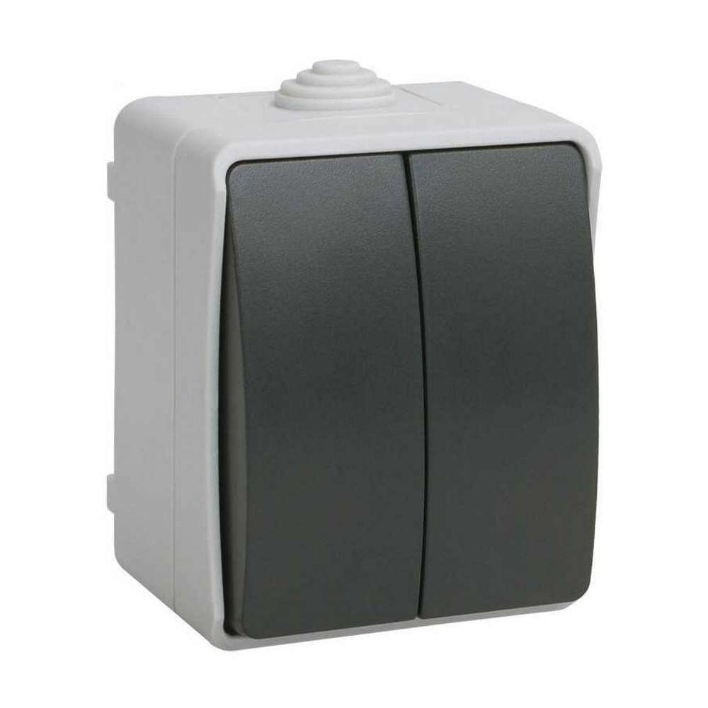 2-клавишный выключатель света