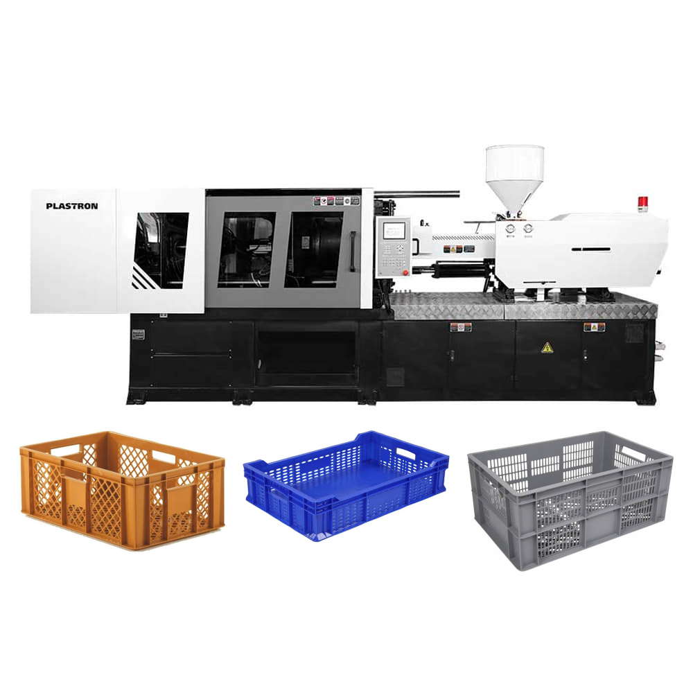 Термопластавтомат ТПА станок для изготовления пластиковых ящиков