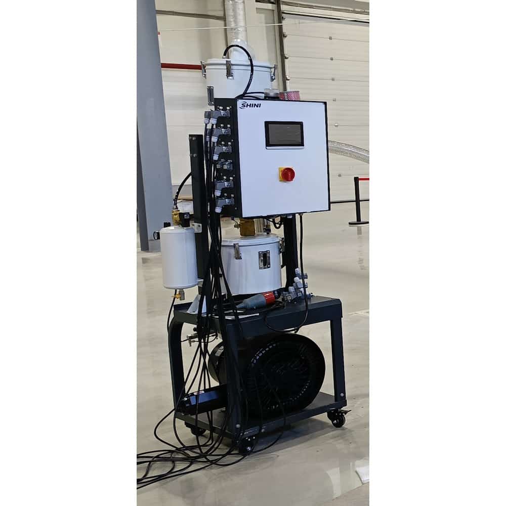 Централизованный вакуумный загрузчик SCAL-5HP-UG1212-D