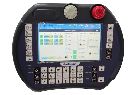 Пульт управления с русифицированным интерфейсом