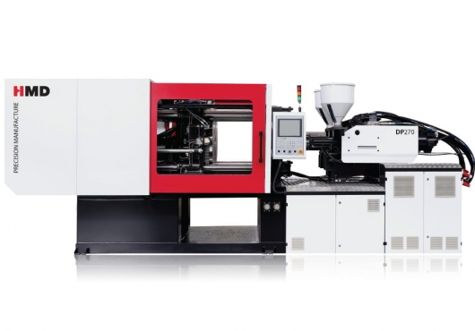 ТПА DP160 на 160 тонн усилия смыкания, объем впрыска 93-141 см3, масса впрыска 85-128 грамм, межколонное расстояние 710х440 мм 