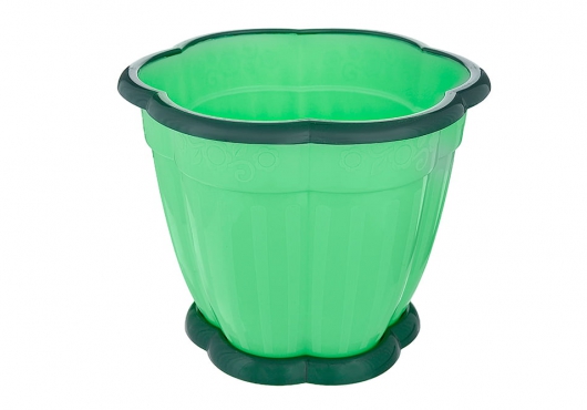 Пластиковый горшок для цветов