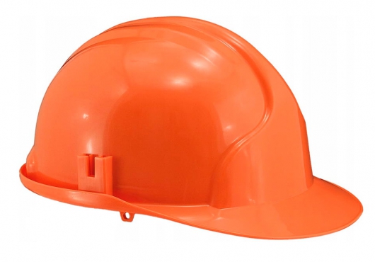 Каска строительная защитная из пластика