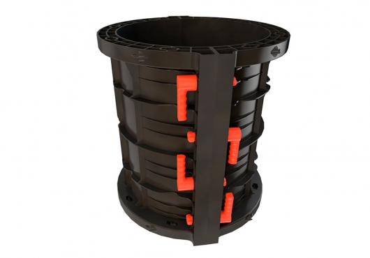 Пластиковая опалубка для круглых колонн