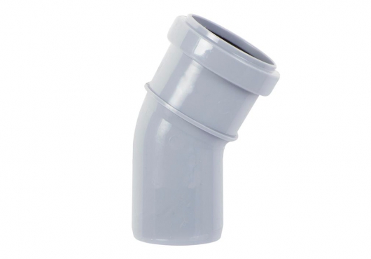 Отвод канализационный 30 градусов Отвод канализационный 30 градусов